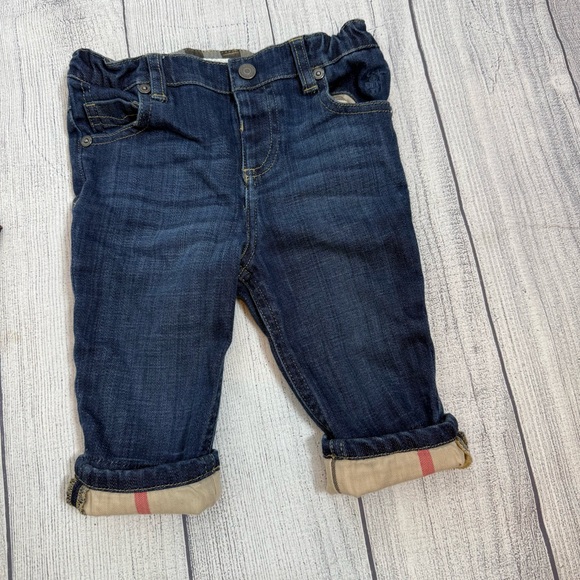 Burberry Baby 12M Plaid Shirt & Denim Jeans Outfit Set
Designer - Picture 9 of 14